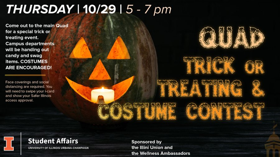Trick or Treating and Costume Contest | School of Chemical Sciences ...