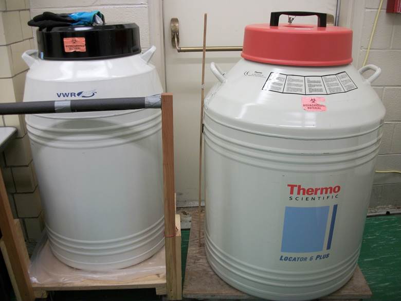 photo of cryogenic tanks