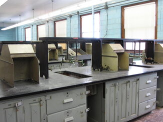 Old lab benches