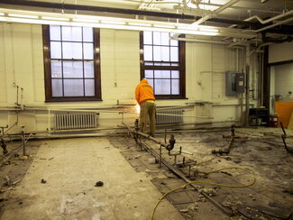 Welding during Demoliton