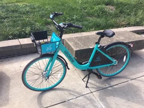 VeoRide Bike Share Program | School of Chemical Sciences | Illinois