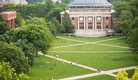 Main Quad from the air UIUC
