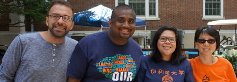 A picture of diverse participants of Office of Inclusion & Intercultural Relations program