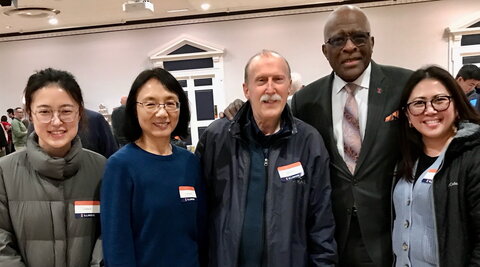 NMR Staff at the Chancellor Reception 2024