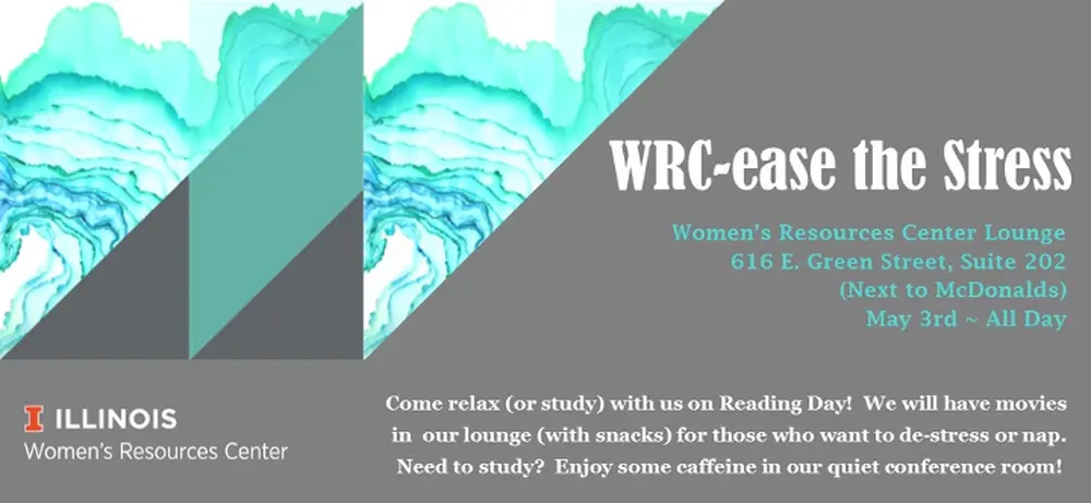 Womans resource center study break UIUC 2018