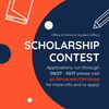 OMSA Scholarship application flyer. Information is in body of page.