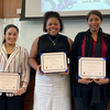 The 2023 SEBPIES speakers, from left, Dr. Melanie Rodriguez, Dr. Lauren Hagler, and Dr. Jeanne N'Diaye